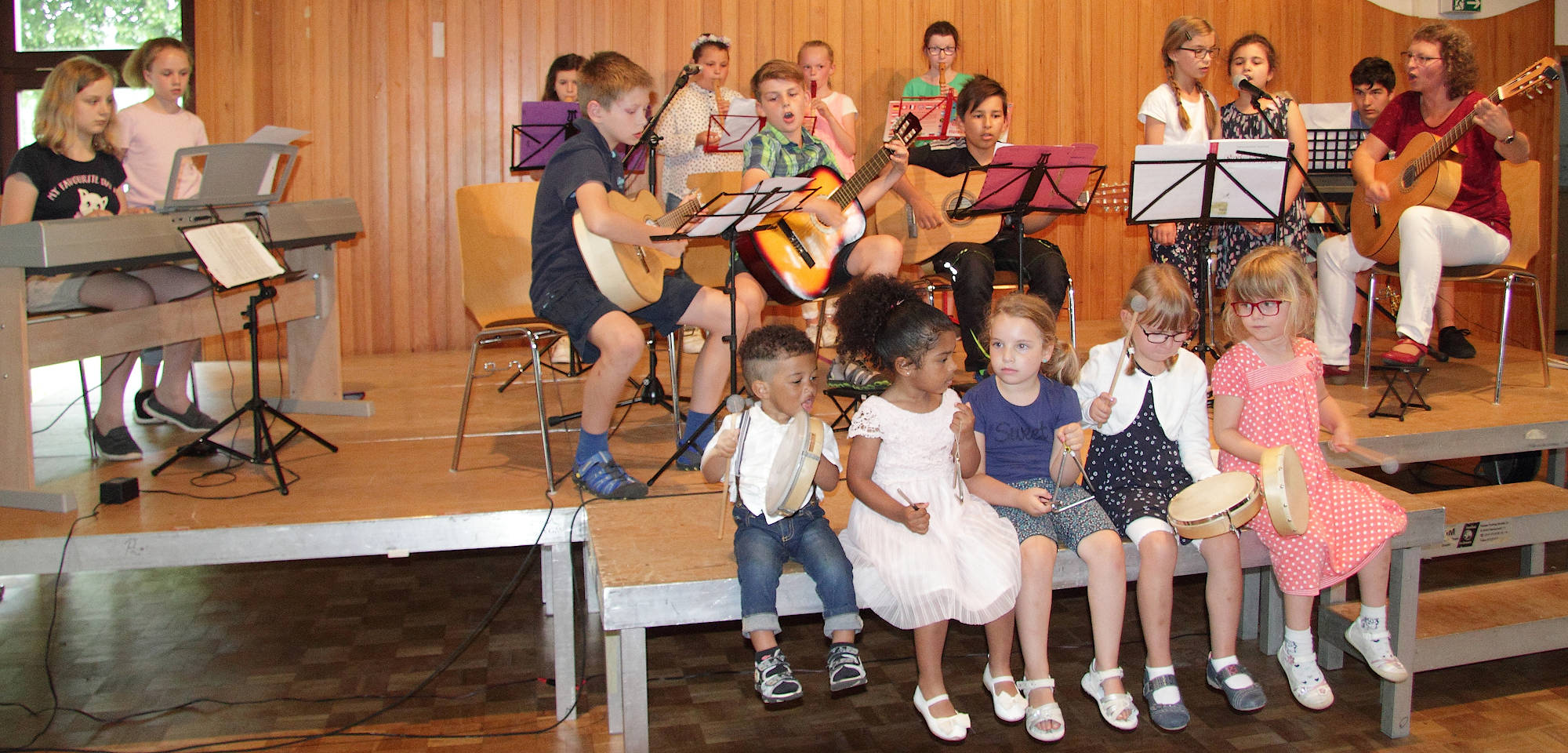 Musikschule Oberweser - Auftritt zum Sommerfest