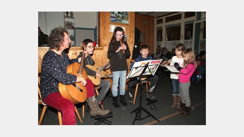 Musikschule Oberweser - Weihnachtsmarkt Oedelsheim 2017